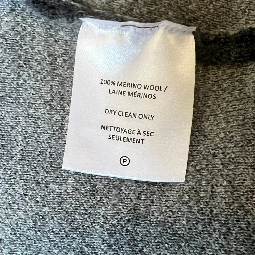 Robert Barakett Dark Gray Zip Up Sweater - Picture 3 of 4